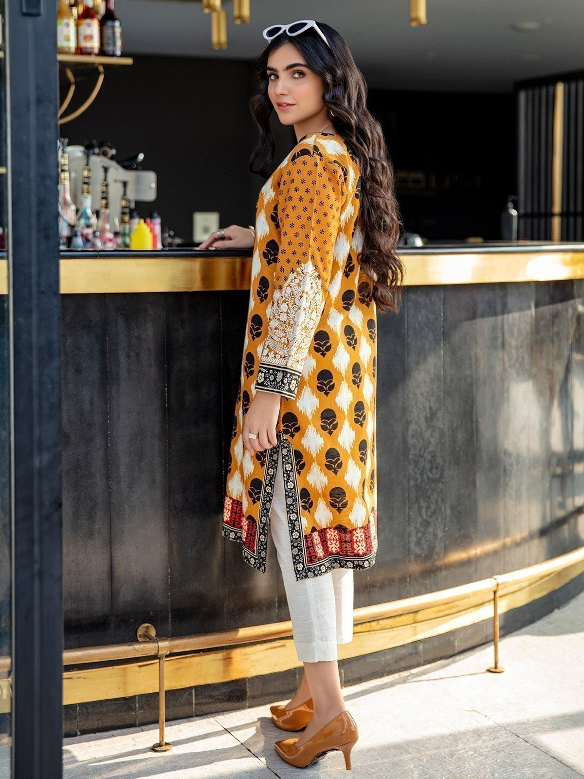 Edenrobe - Pret 1Pc Embroidered Khaddar Shirt - EWTKE20-67333