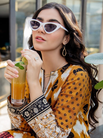 Edenrobe - Pret 1Pc Embroidered Khaddar Shirt - EWTKE20-67333