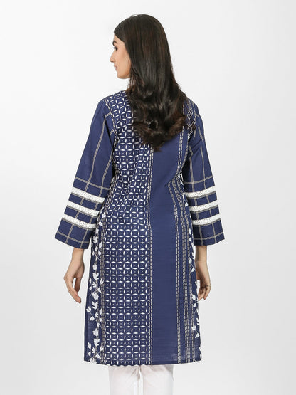 Edenrobe - Pret 1Pc Embroidered Khaddar Shirt - EWTKE20-67342