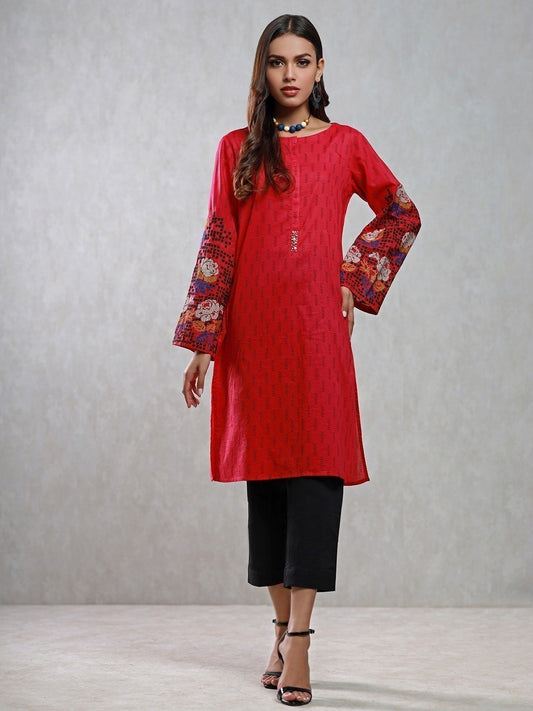 Edenrobe - Pret 1Pc Embroidered Lawn Shirt - EWTKE20-67358