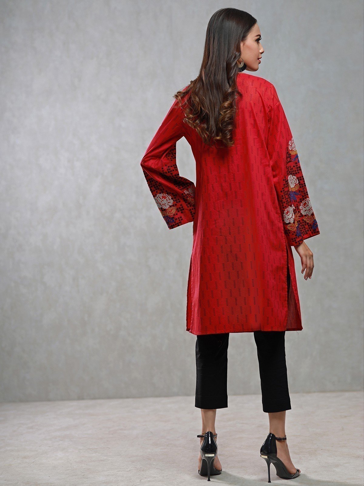 Edenrobe - Pret 1Pc Embroidered Lawn Shirt - EWTKE20-67358