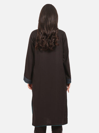 Edenrobe - Pret 1Pc Embroidered Viscose Shirt - EWTKE20-67377