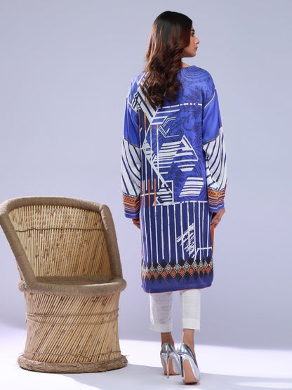 Edenrobe - Pret 1Pc Printed Viscose Shirt - EWTKP20-67361