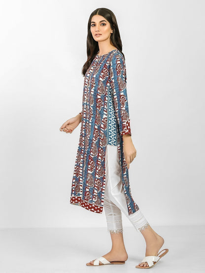 Edenrobe - Pret 1Pc Printed Viscose Shirt - EWTKP20-67386