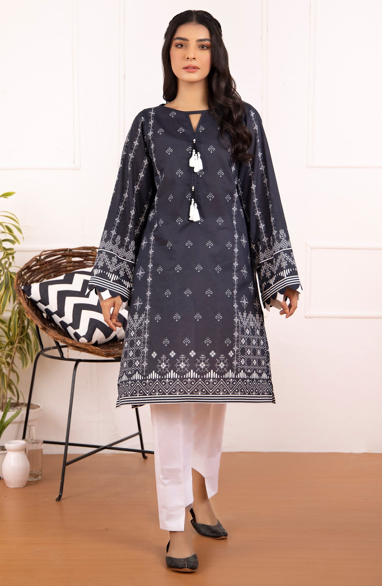 Orient - Unstitched 1 Piece Printed Lawn Shirt