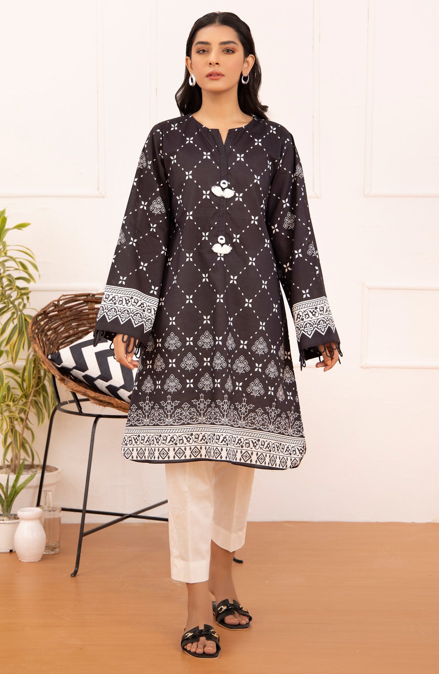 Orient - Unstitched 1 Piece Printed Lawn Shirt