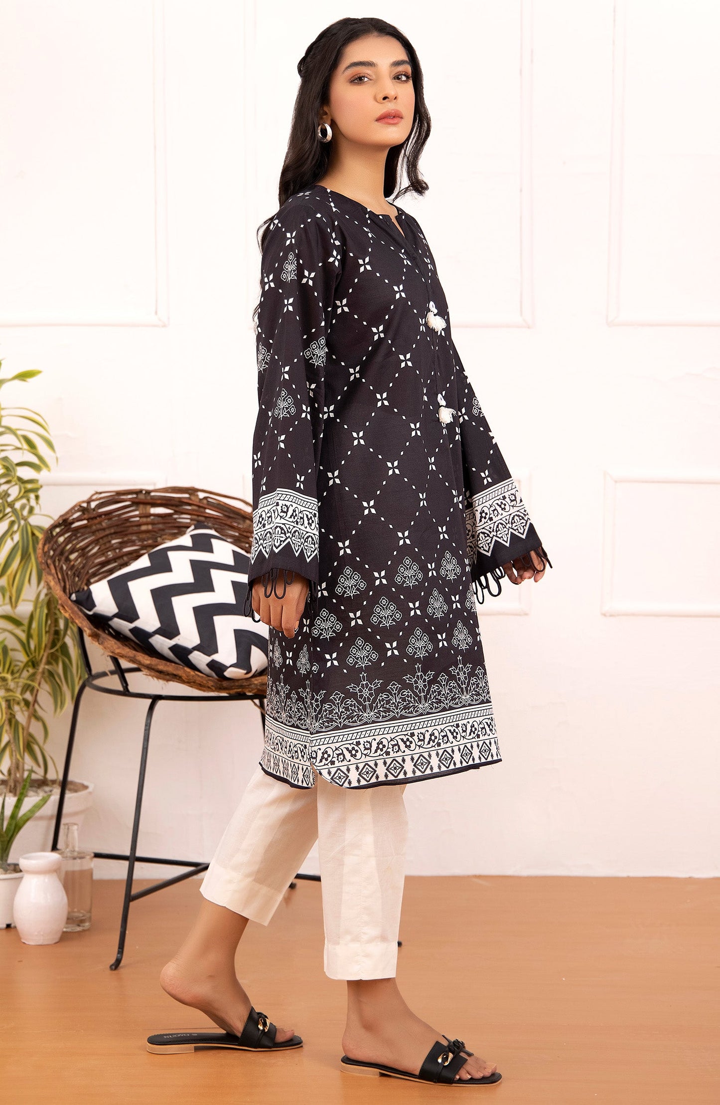 Orient - Unstitched 1 Piece Printed Lawn Shirt