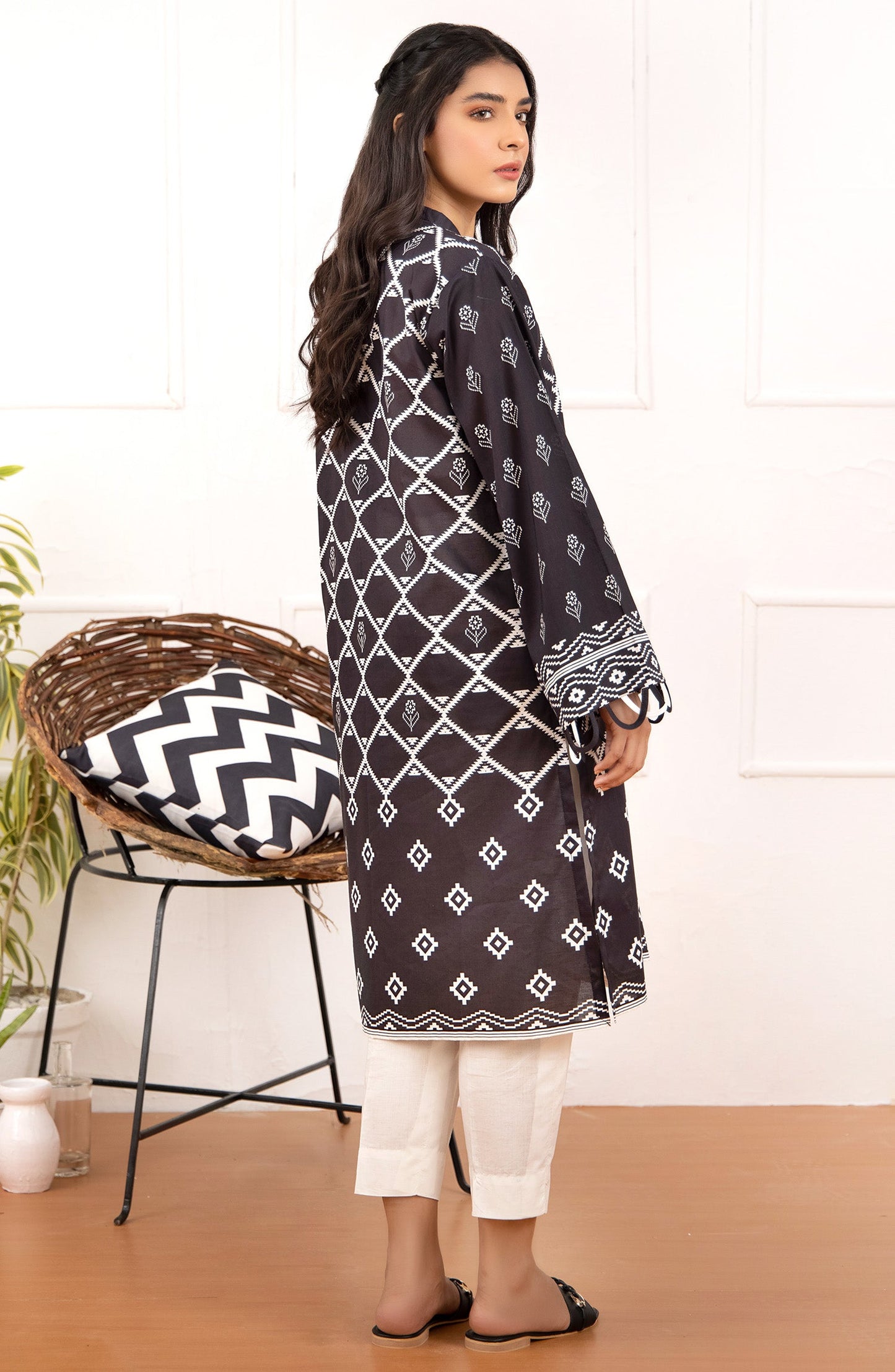 Orient - Unstitched 1 Piece Printed Lawn Shirt