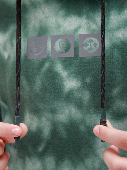 Edenrobe - Boy's Blue & Green Hoodie - EBTH21-011