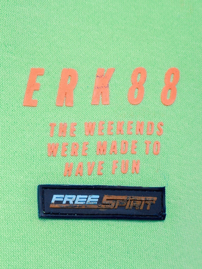 Edenrobe - Boy's Green Hoodie - EBTH21-016