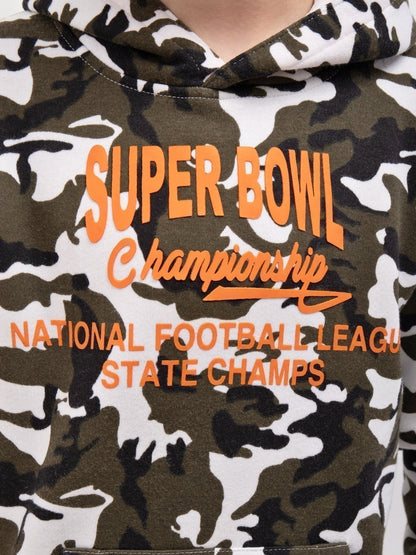 Edenrobe - Boy's Cameo Hoodie - EBTH21-018