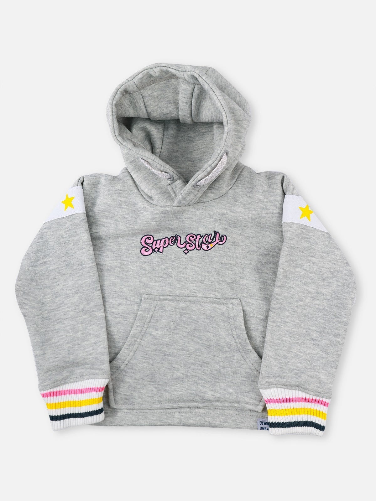 Edenrobe - Girl's Grey Hoodie - EGTH21-006