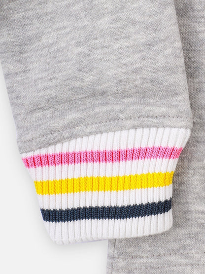 Edenrobe - Girl's Grey Hoodie - EGTH21-006