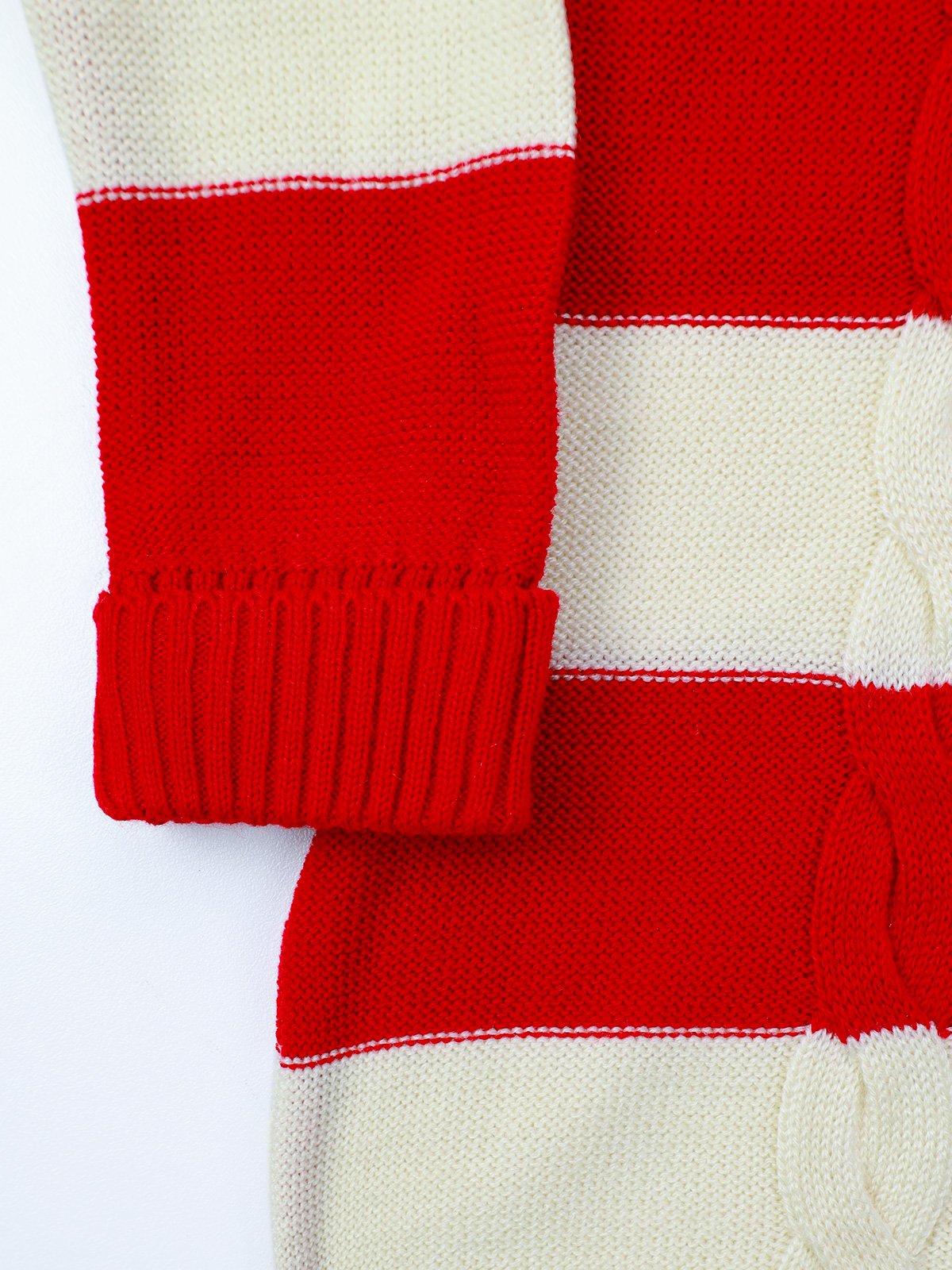 Edenrobe - Girl's White Sweater Frock - EGTF21W-001