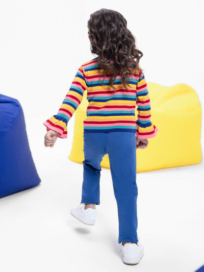 Edenrobe - Girl's Multi Sweater - EGTSWT21-008