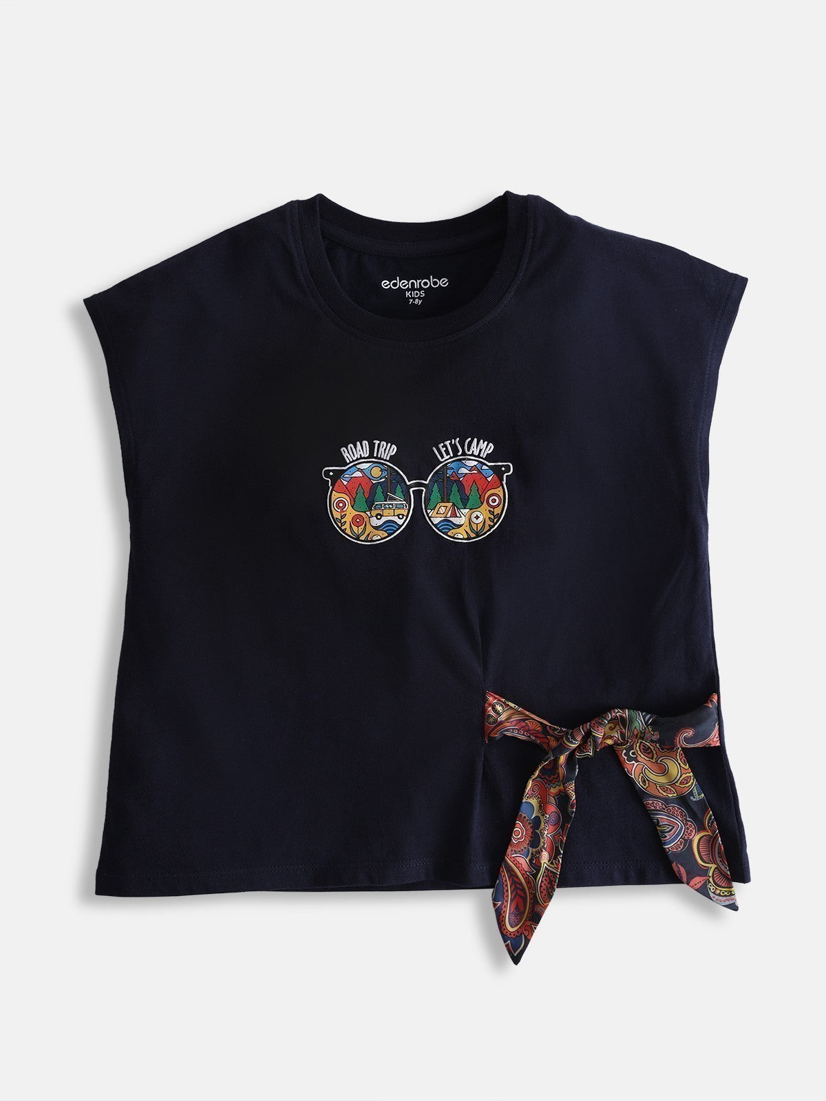 Edenrobe - Girl's Purple Top - EGTK21-005