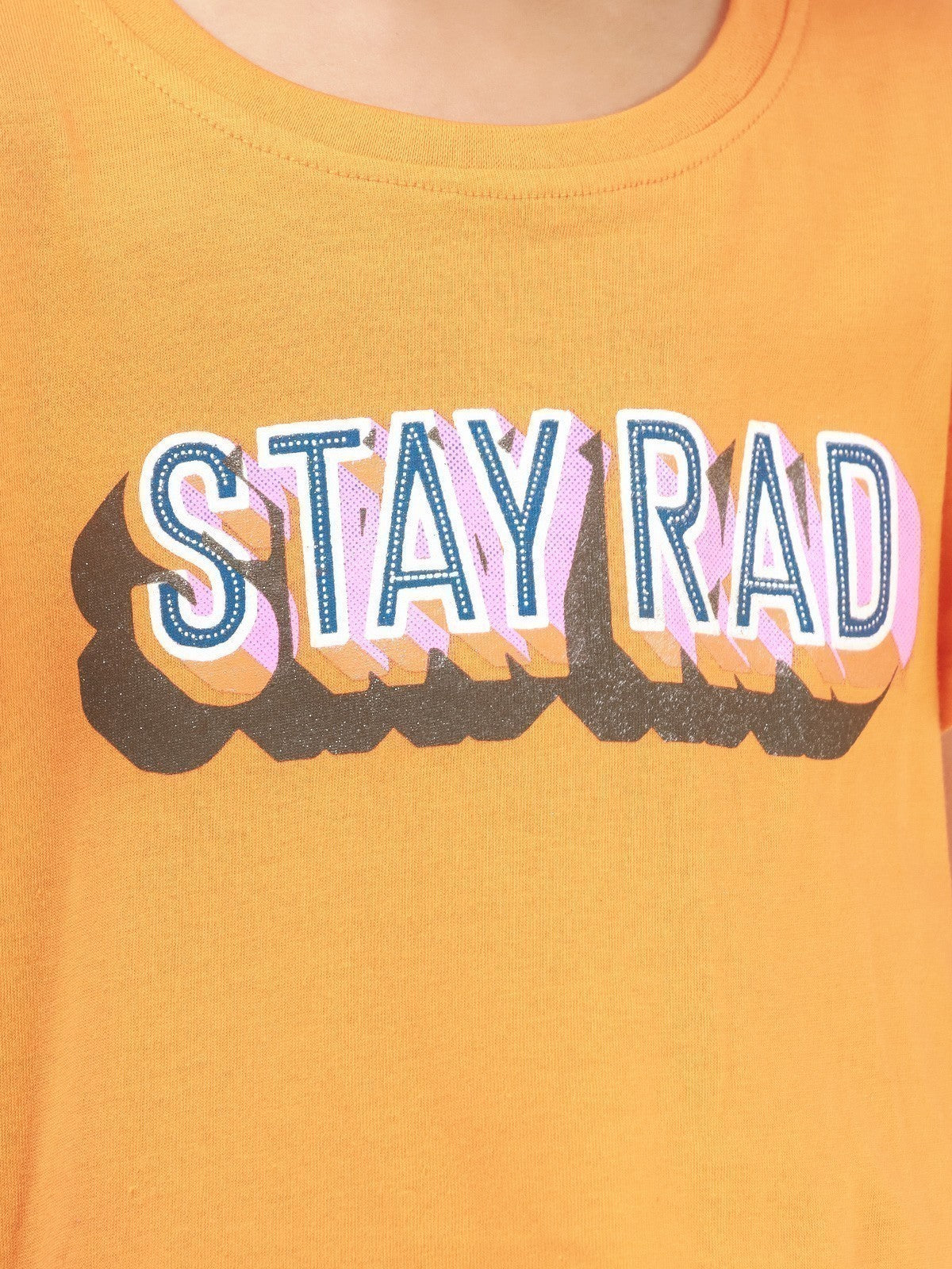 Edenrobe - Girl's Orange Top - EGTK21-006