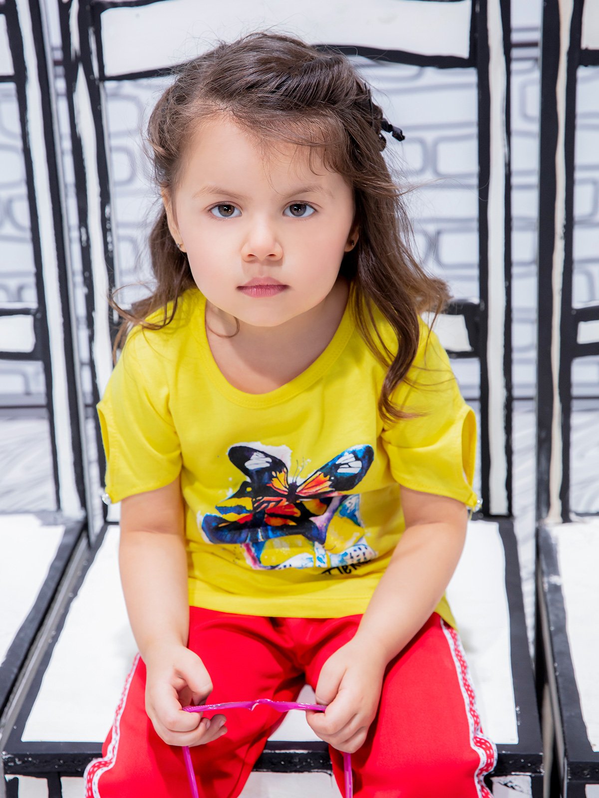 Edenrobe - Girl's Lime Top - EGTK21-009