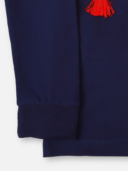 Edenrobe - Girl's Blue Top - EGTKF21-004