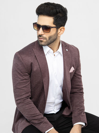 Edenrobe - Men's Burgundy Blazer - EMTB21-8164