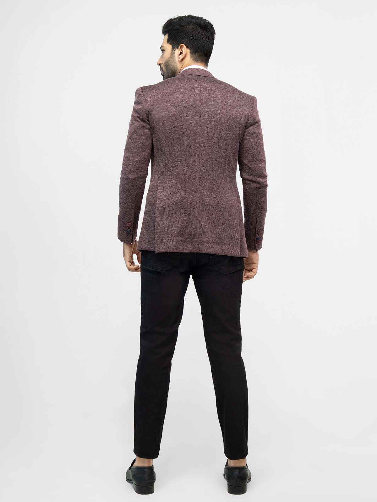 Edenrobe - Men's Burgundy Blazer - EMTB21-8164