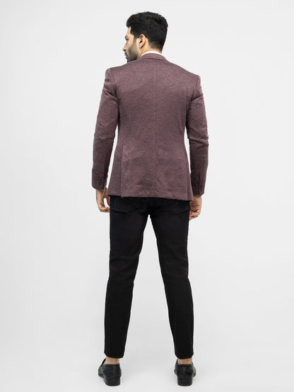 Edenrobe - Men's Burgundy Blazer - EMTB21-8164