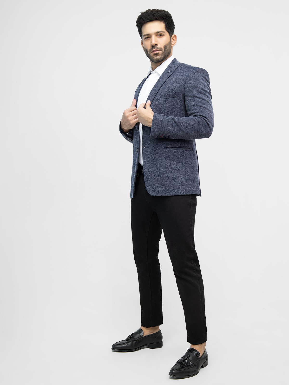 Edenrobe - Men's Navy Blazer - EMTB21-8165