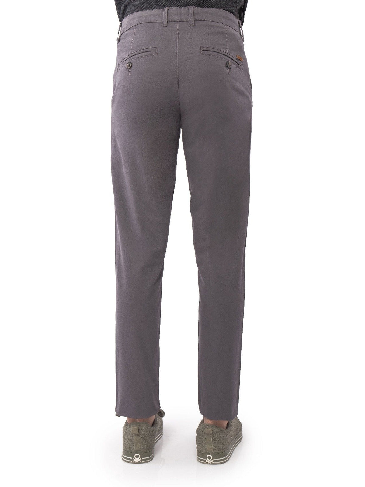 Edenrobe - Men's Teal Grey Chino Pant - EMBCP21-004