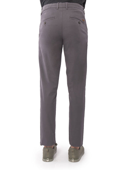 Edenrobe - Men's Teal Grey Chino Pant - EMBCP21-004