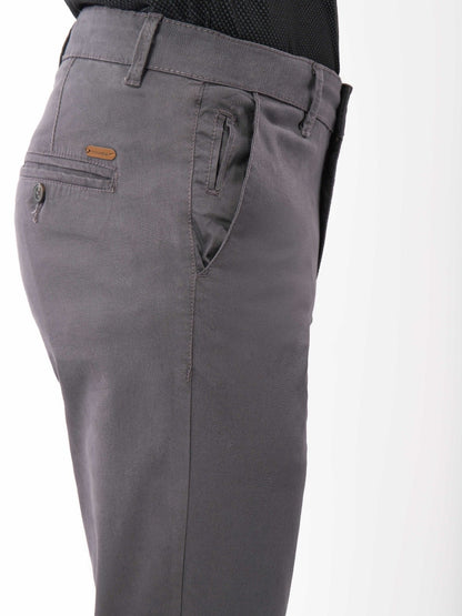 Edenrobe - Men's Teal Grey Chino Pant - EMBCP21-004