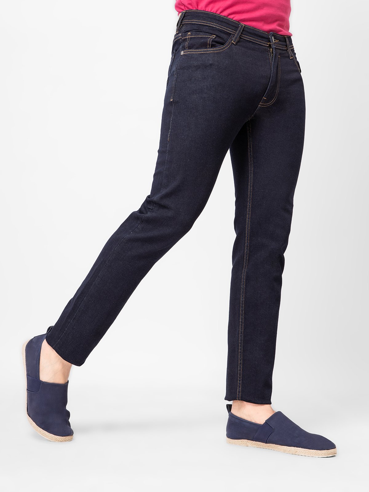 Edenrobe - Men's Indigo Blue Jeans - EMBPD21-001