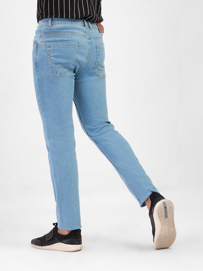 Edenrobe - Men's Light Blue Jeans Pant - EMBPD21-004