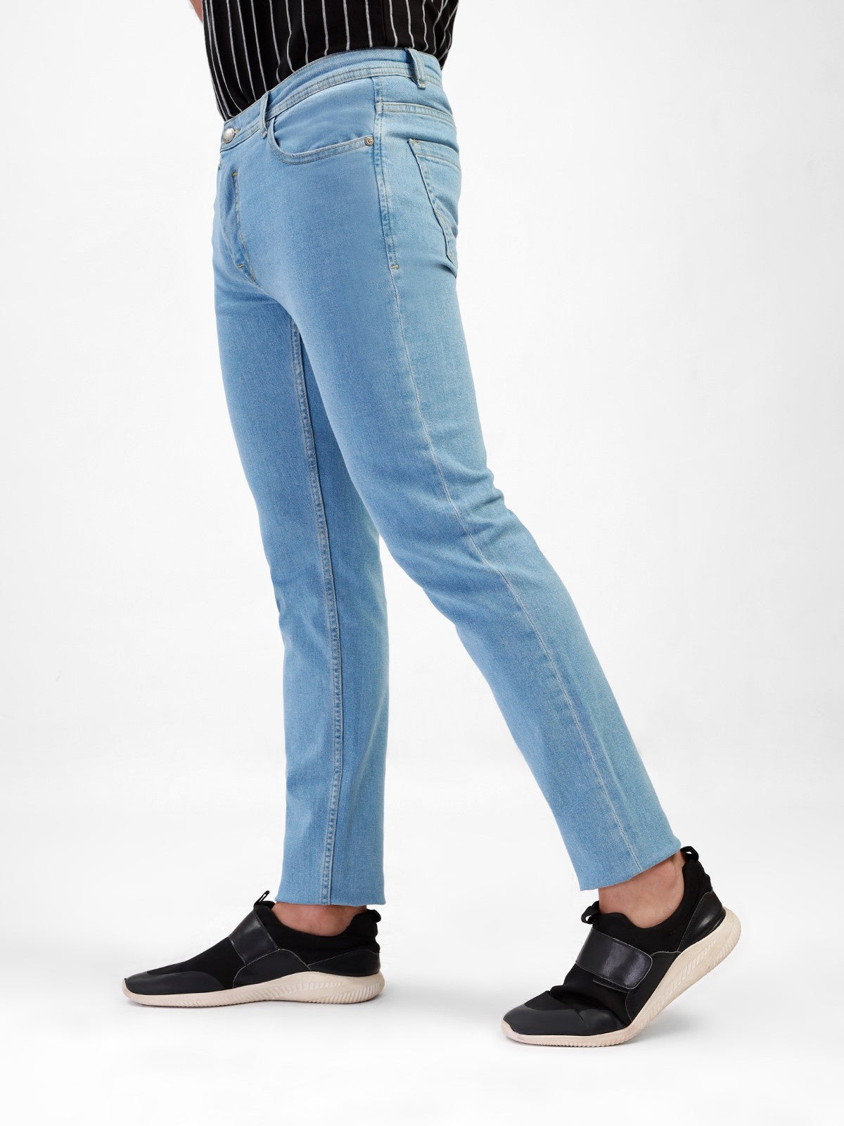 Edenrobe - Men's Light Blue Jeans Pant - EMBPD21-004