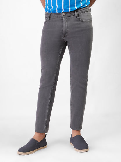 Edenrobe - Men's Grey Denim Jeans - EMBPD21-007