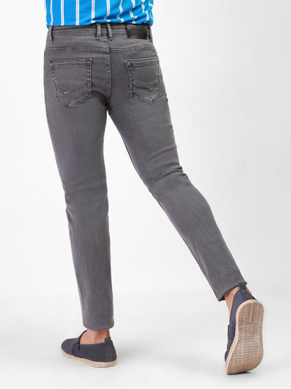 Edenrobe - Men's Grey Denim Jeans - EMBPD21-007