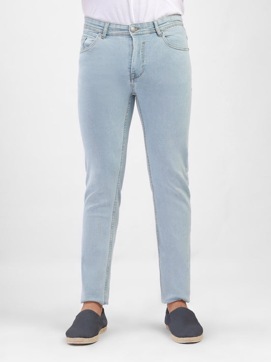 Edenrobe - Men's Light Blue Denim Jeans - EMBPD21-008