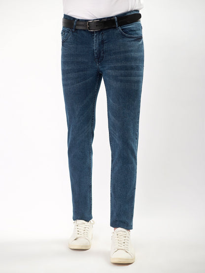 Edenrobe - Men's Indigo Blue Denim Jeans - EMBPD21-009
