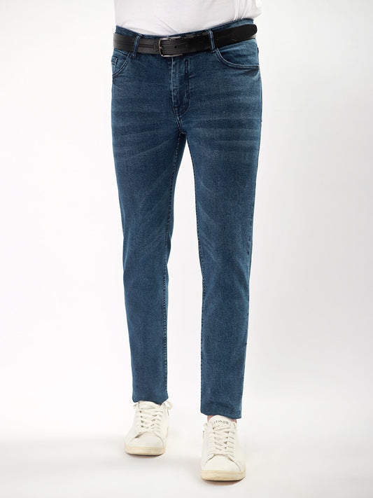 Edenrobe - Men's Indigo Blue Denim Jeans - EMBPD21-009