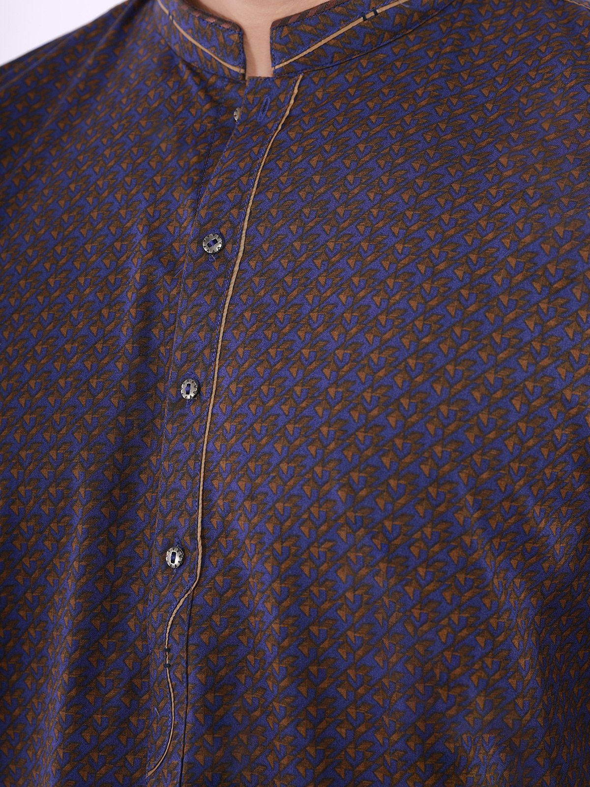 Edenrobe - Men's Purple Kurta - EMTK21S-99052