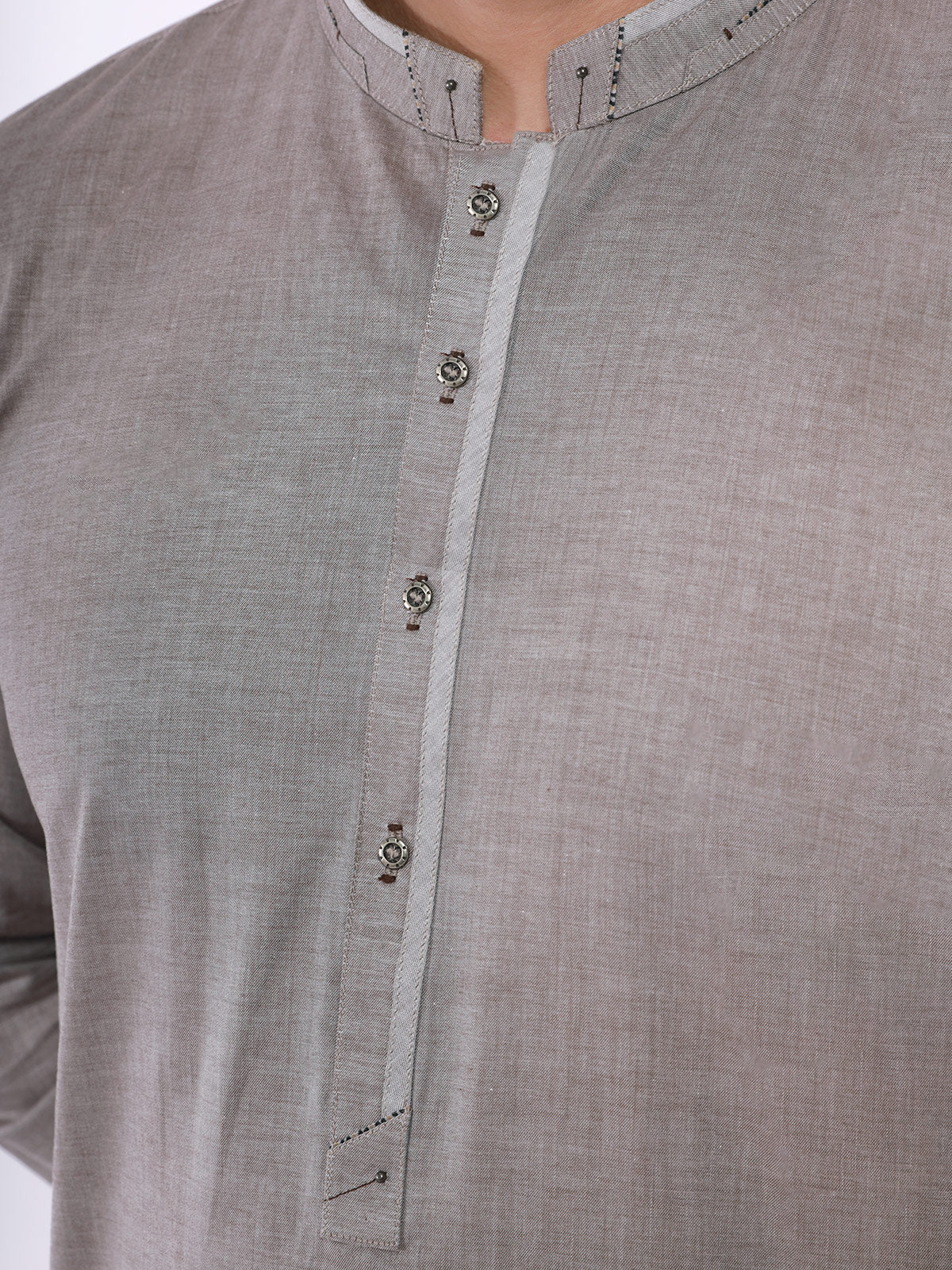 Edenrobe - Men's Zinc Kurta - EMTK21S-99059