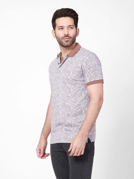 Edenrobe - Men's White Polo Shirt - EMTPS21-026