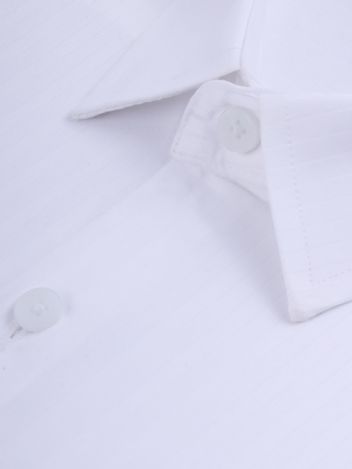 Edenrobe - Men's White Shirt Plain - EMTSB21-042
