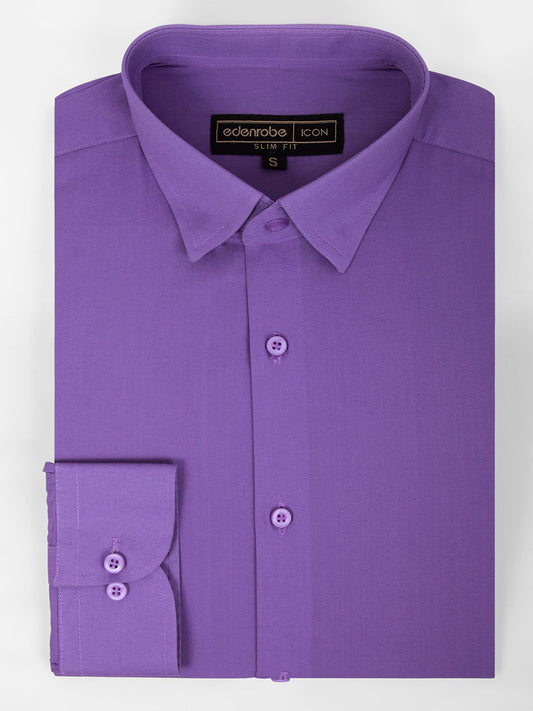 Edenrobe - Men's Purple Shirt - EMTSI21-50191