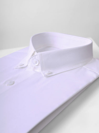 Edenrobe - Men's White Shirt - EMTSI21-50205