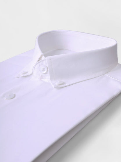 Edenrobe - Men's White Shirt - EMTSI21-50205