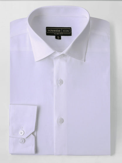 Edenrobe - Men's White Shirt - EMTSI21-50206