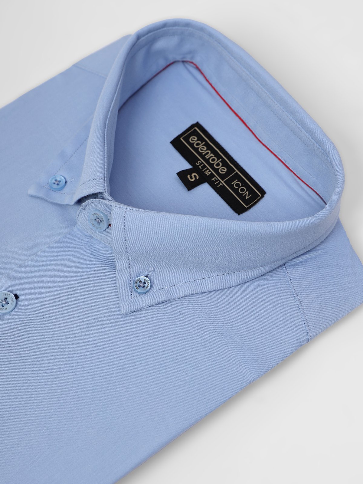 Edenrobe - Men's Sky Blue Shirt - EMTSI21-50212