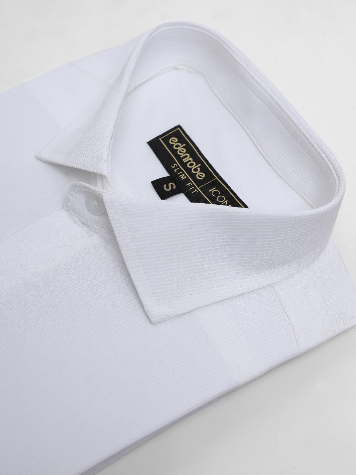 Edenrobe - Men's White Shirt - EMTSI21-50195