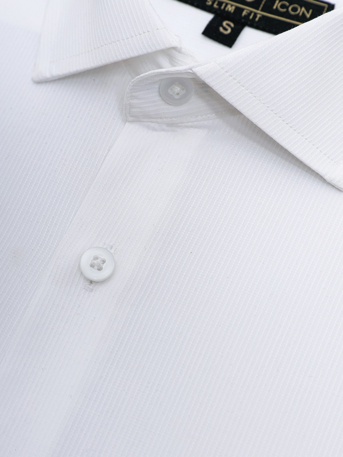 Edenrobe - Men's White Shirt - EMTSI21-50195