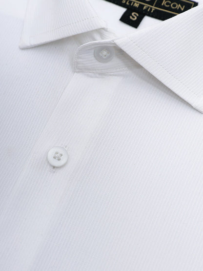 Edenrobe - Men's White Shirt - EMTSI21-50195